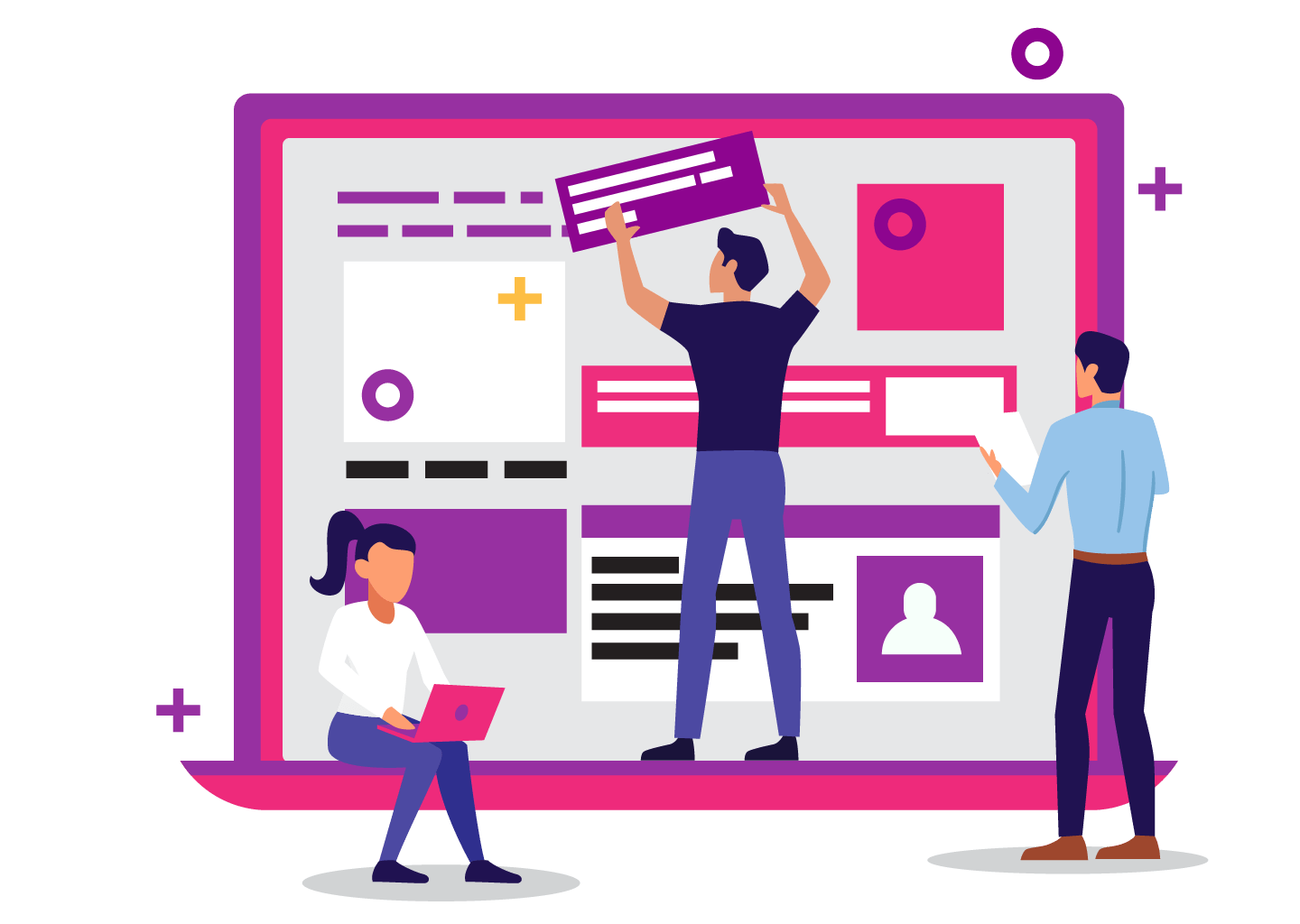 تصميم المواقع والمتاجر الالكترونية